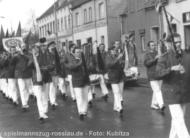 Roßlau - Maifeiertag in der Dessauer Straße