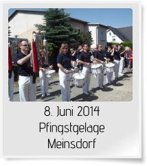 8. Juni 2014 Pfingstgelage Meinsdorf